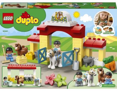 LEGO® DUPLO® Town 10951 Stáj s poníky