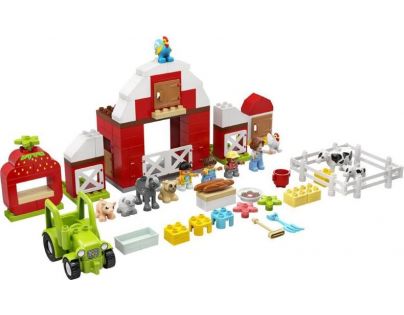 LEGO® DUPLO® Town 10952 Stodola, traktor a zvířátka z farmy