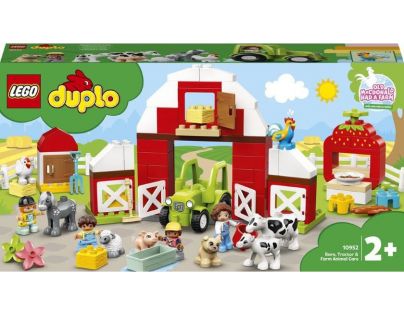 LEGO® DUPLO® Town 10952 Stodola, traktor a zvířátka z farmy