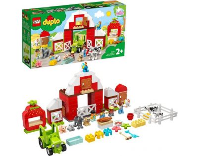 LEGO® DUPLO® Town 10952 Stodola, traktor a zvířátka z farmy
