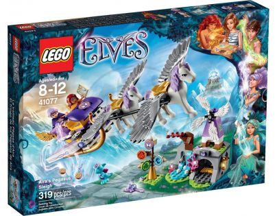 LEGO Elves 41077 Aira a saně tažené Pegasy