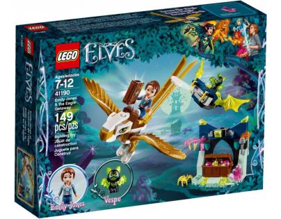 LEGO Elves 41190 Emily Jonesová a únik na orlovi