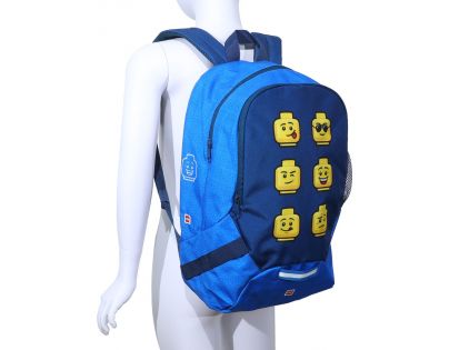 LEGO Faces Blue batoh