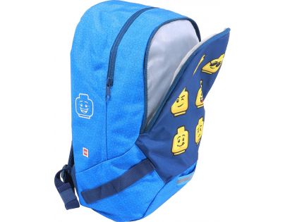 LEGO Faces Blue batoh