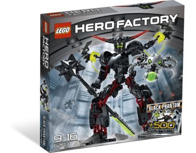 LEGO HERO FACTORY 6203 TEMNÝ FANTOM