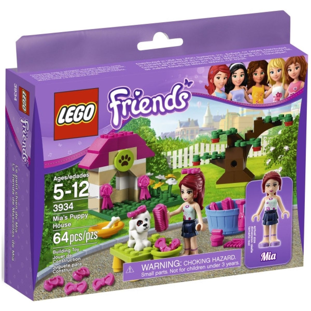 LEGO Friends 3934 Mia a bouda pro štěňátko