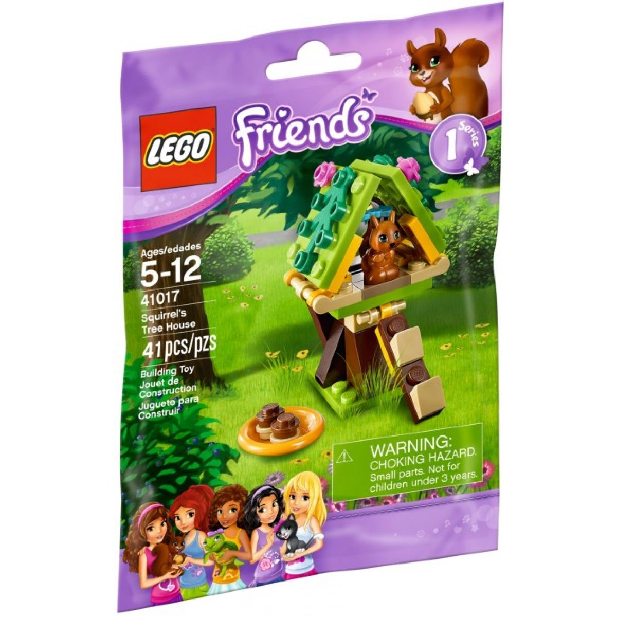 LEGO Friends 41017 Domek na stromě pro veverku