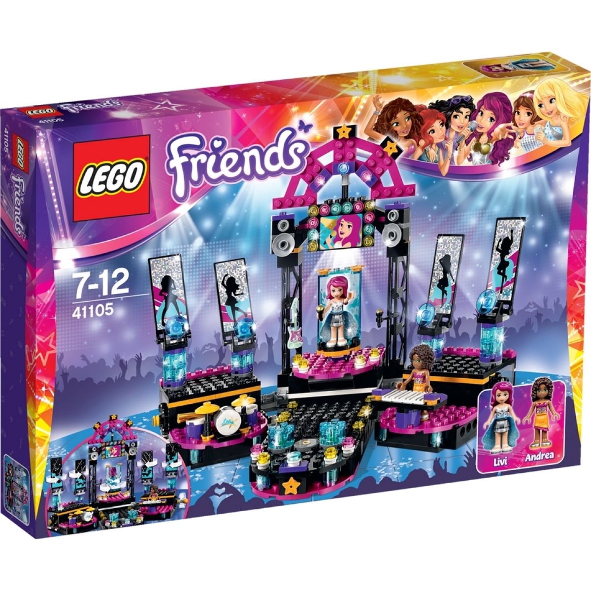 LEGO Friends 41105 Pódium pro vystoupení popových hvězd
