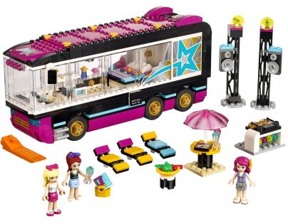 LEGO Friends 41106 Autobus pro turné popových hvězd - Poškozený obal