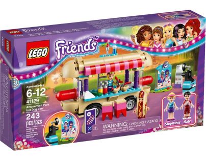 LEGO Friends 41129 Dodávka s párky v rohlíku v zábavním parku
