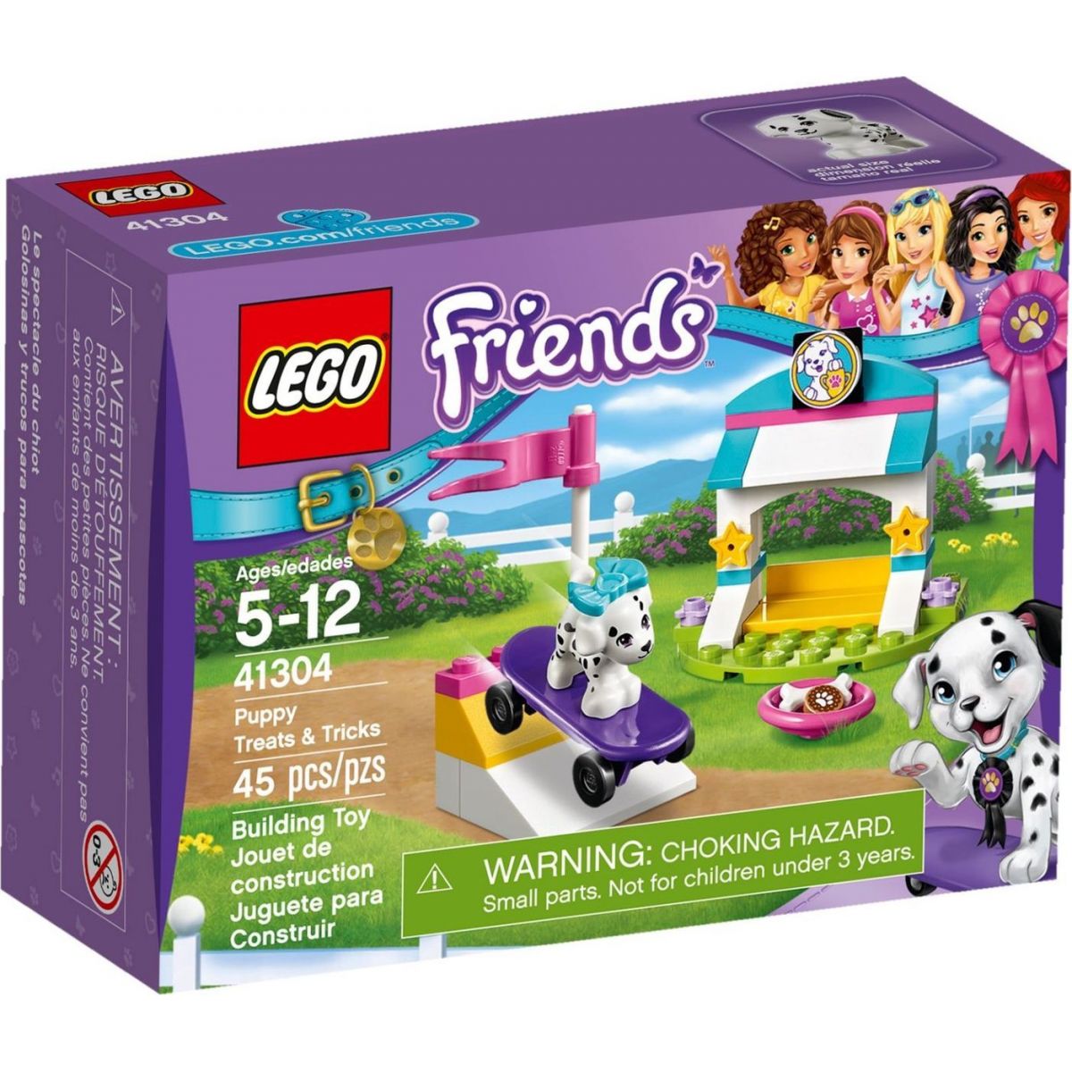 LEGO Friends 41304 Pochoutky pro štěňátka