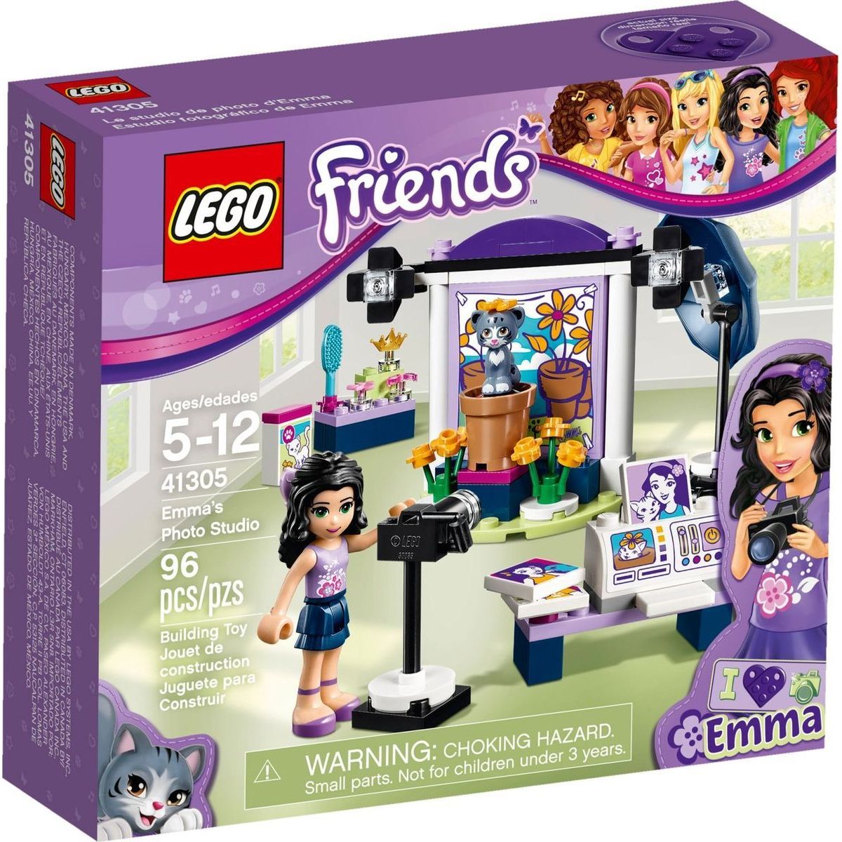 LEGO Friends 41305 Emma a fotografický ateliér