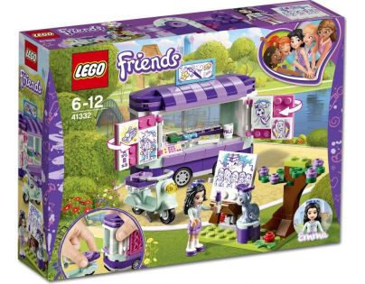LEGO Friends 41332 Emma a umělecký stojan