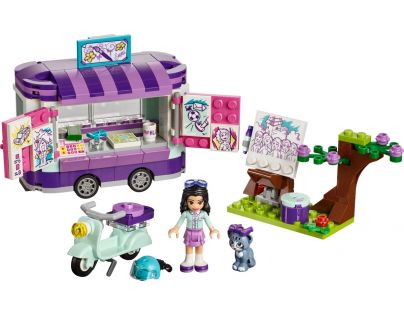 LEGO Friends 41332 Emma a umělecký stojan