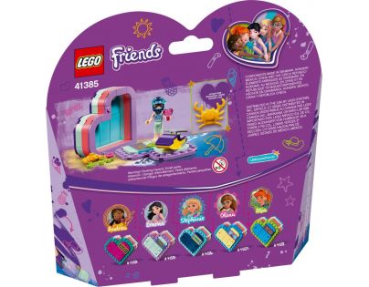 LEGO Friends 41385 Emma a letní srdcová krabička