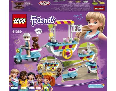 LEGO Friends 41389 Pojízdný zmrzlinový stánek