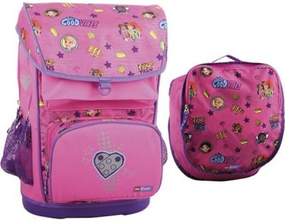 LEGO Friends Good Vibes Maxi školní aktovka 2 dílný set