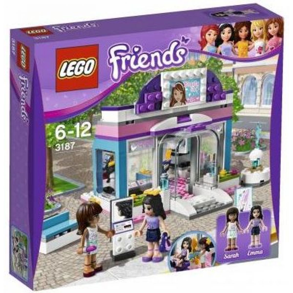 LEGO Friends 3187 Salón krásy u Motýla