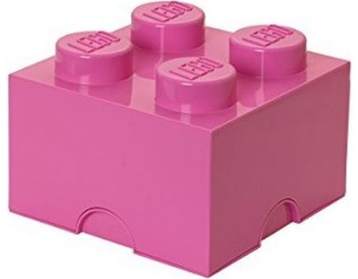 LEGO Friends úložný box 250x252x181 mm - Růžová
