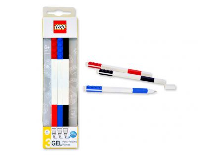 LEGO Gelová pera Mix barev 3 ks