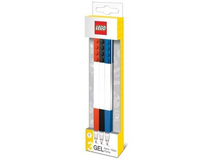 LEGO Gelová pera Mix barev 3 ks