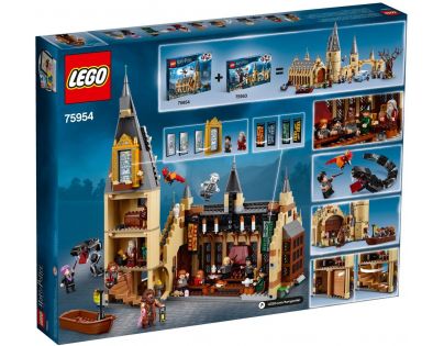 LEGO Harry Potter 75954 Bradavická Velká síň - Poškozený obal