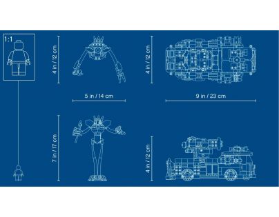 LEGO Hidden Side 70436 Přízračný hasičský vůz 3000