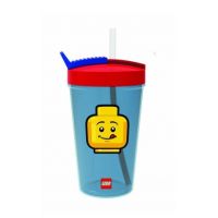 LEGO® Iconic Classic láhev s brčkem červená a modrá 2