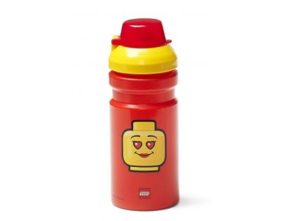 LEGO Iconic Girl svačinový set láhev a box žlutá a červená