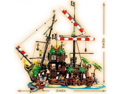 LEGO Ideas 21322 Pirates of Barracuda Bay