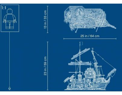 LEGO Ideas 21322 Pirates of Barracuda Bay