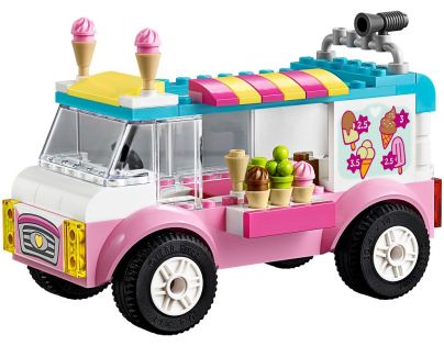 LEGO Juniors 10727 Emma a zmrzlinářská dodávka