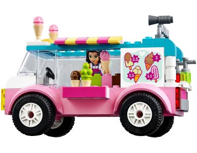 LEGO Juniors 10727 Emma a zmrzlinářská dodávka