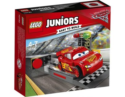 LEGO Juniors 10730 Vystřelovač Bleska McQueena - Poškozený obal