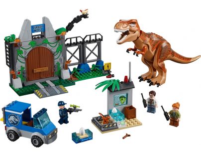 LEGO Juniors 10758 Jurassic World Útěk T. Rexe