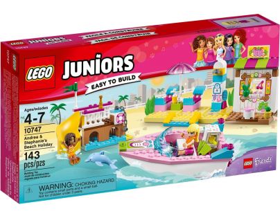 LEGO Juniors Friends 10747 Andrea a Stephanie na dovolené na pláži