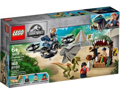 LEGO Jurassic World 75934 Dilophosaurus na útěku - Poškozený obal 