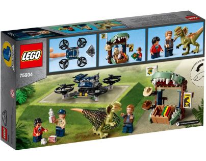 LEGO Jurassic World 75934 Dilophosaurus na útěku - Poškozený obal 