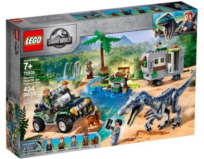 LEGO® Jurassic World 75935 Setkání s Baryonyxem: Hon za pokladem