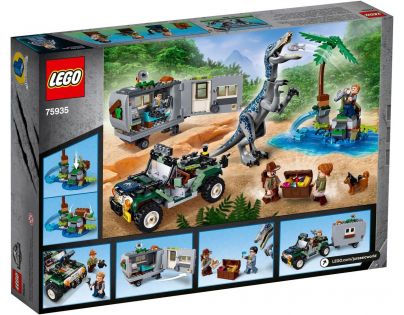 LEGO® Jurassic World 75935 Setkání s Baryonyxem: Hon za pokladem