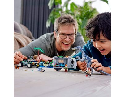 LEGO® Jurassic World 75935 Setkání s Baryonyxem: Hon za pokladem