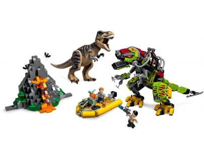 LEGO Jurassic World 75938 T. rex vs. Dinorobot - Poškozený obal