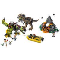 LEGO Jurassic World 75938 T. rex vs. Dinorobot - Poškozený obal 3