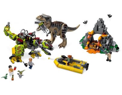 LEGO Jurassic World 75938 T. rex vs. Dinorobot - Poškozený obal