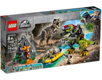 LEGO Jurassic World 75938 T. rex vs. Dinorobot - Poškozený obal