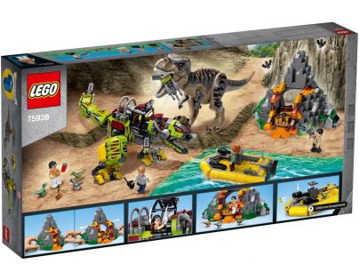 LEGO Jurassic World 75938 T. rex vs. Dinorobot - Poškozený obal