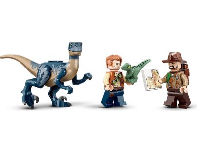 LEGO® Jurassic World 75942 Velociraptor: Záchranná mise s dvouplošníkem