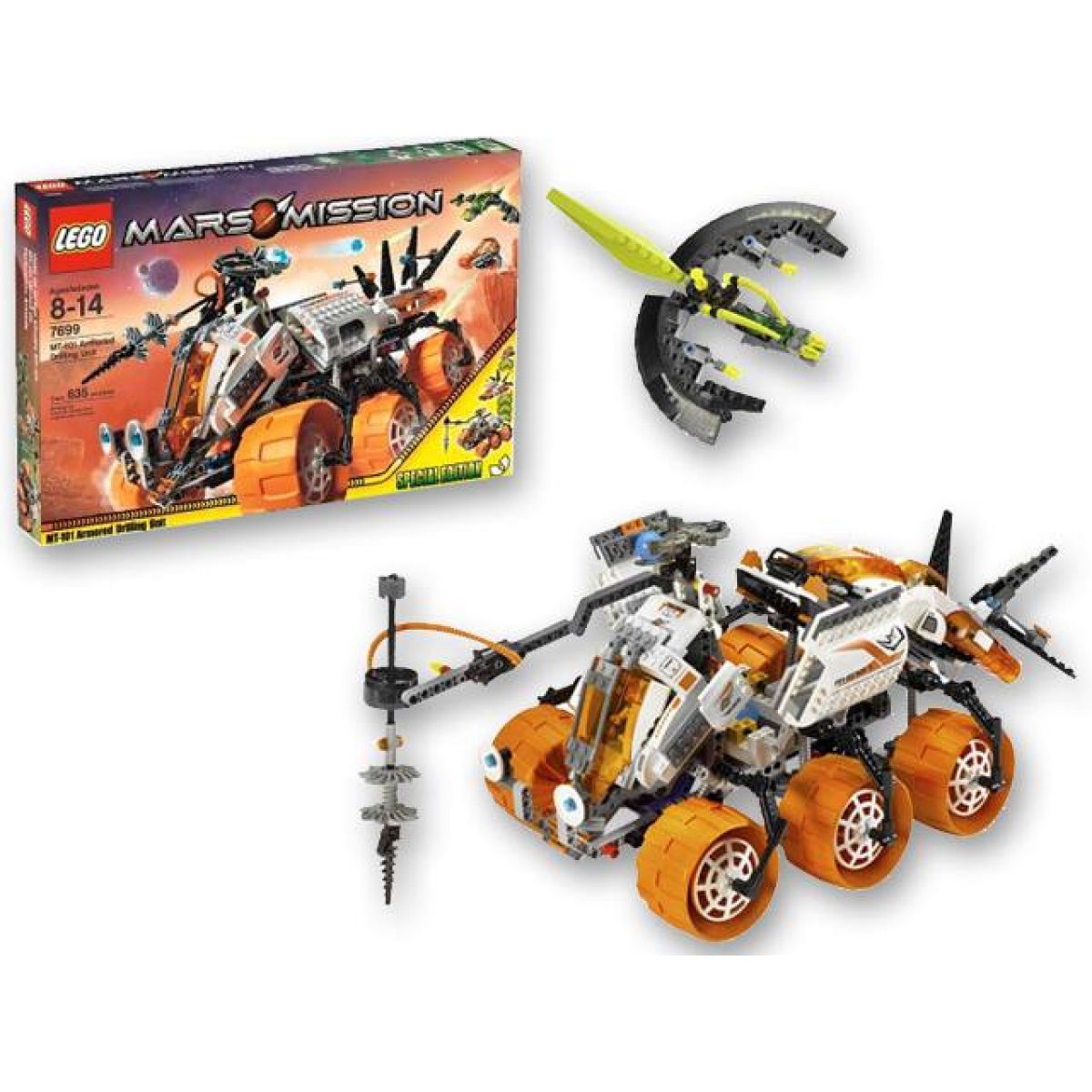 LEGO MARS MISSION MT-101 Obrněná vrtná souprava