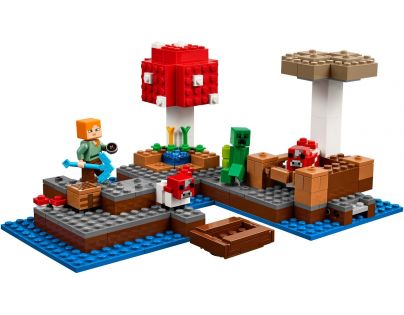 LEGO Minecraft 21129 Ostrov hub