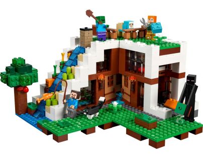 LEGO Minecraft 21134 Základna ve vodopádu